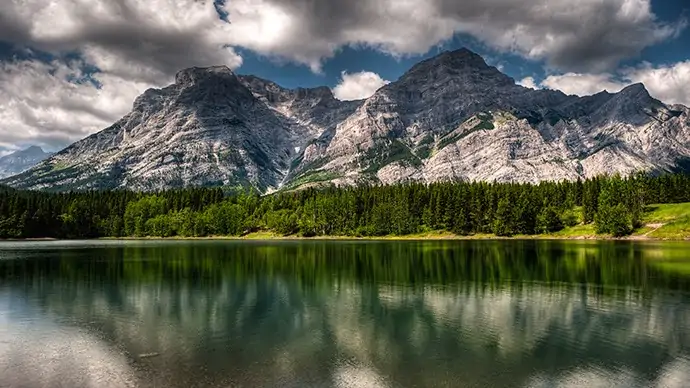 HDR-Effekt auf Urlaubsfoto