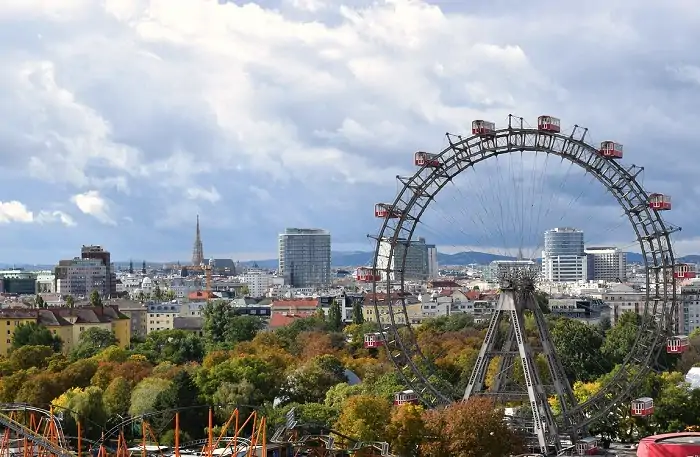 wien im herbst wiener prater