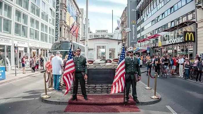 Berlin checkpoint charlie